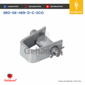 HERRAJE TIPO D HER-D-C-ECO | CHICO | CON CHAVETA | Gehäuse