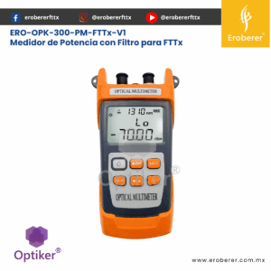 ERO-OPK-300-PM-FTTx-V1 Medido de potencia para Fttx Optiker