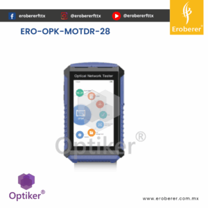 MINI OTDR MOTDR-28 LIVE | Medición en Red Activa FTTx y P2P | Optiker