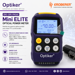 Medidor de potencia optiker 3 en 1 PM-260
