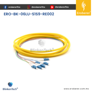 PIGTAIL LC OS2 06LU-S1S9-RE002 | 900 µm de 2M | BlinkenTech