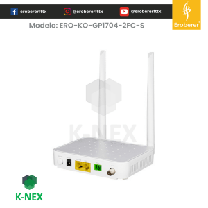 ERO-KO-GP1704-2FC-S ONT de una bada con puerto CATV Knext by Bdcom