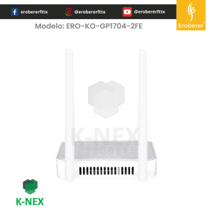 ERO-KO-GP1704-2FE Ont para internet de una banda Knext by bdcom