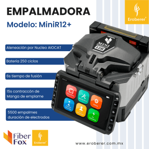 Equipo de Fusion Fiber Fox Mini R12 para cable ribbon by Eroberer