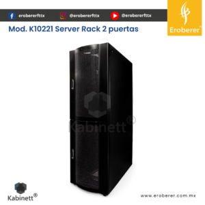 GABINETE PARA SERVIDORES K10221 | 2 ACCESOS FRONTALES | Kabinett