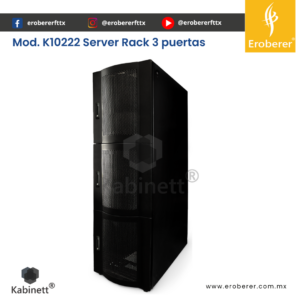 Mod. K10222 Server Rack 3 puertas Kabinett