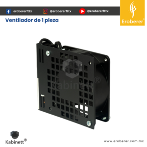 Ventilador de 1 pieza Kabinett