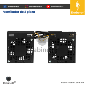 Ventilador de 2 pieza Kabinett