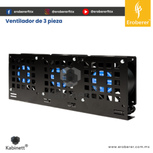Ventilador de 3 pieza Kabinett