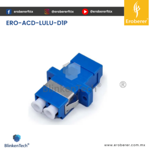 ACOPLADOR LC/UPC DUPLEX MONOMODO | Modelo ACD-LULU-D1P |Blinkentech